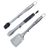 GHP Group Stainless Steel Grill Set 3 Piece