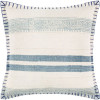 Livabliss 14 x 22 in. Lola Pillow Cover, Navy, Cream & Pale Blue