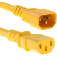 UNC Group PWRC13C1405FGRN POWER CORD C13 - C14, 18AWG, 10AMP, 250V, SVT JACKET, GREEN, 5FT, IEC C13 TO IEC