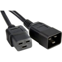 UNC Group PWCD-C19C20-20A-05F-BLU POWER CORD C19 - C20, 12AWG, 20AMP, 250V, HEAVY DUTY SJT JACKET, BLUE, 5FT, C19