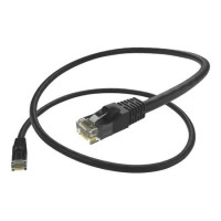 UNC Group PC6-75F-BLK-S UNC GROUP 75FT CAT6 SNAGLESS UNSHIELDED (UTP) ETHERNET NETWORK PATCH CABLE BLACK