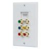 Monoprice 12100 HDMI WALL PLATE_ WITH 1 HDMI F/F ADAPT